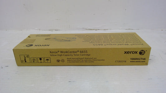 Xerox 106R02746 Yellow Toner Cartridge for WorkCentre 6655 (Metered)
