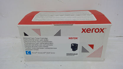 Xerox 006R04649 Cyan Toner Cartridge for VersaLink C620 C625 (Metered)