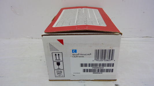 Xerox 006R04649 Cyan Toner Cartridge for VersaLink C620 C625 (Metered)