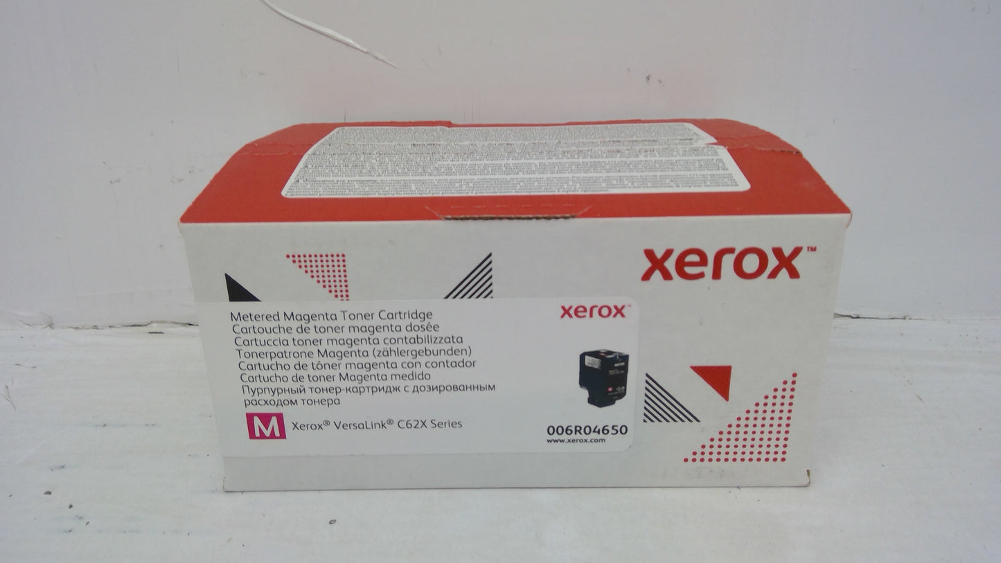 Xerox 006R04650 Magenta Toner Cartridge for VersaLink C620 C625 (Metered)