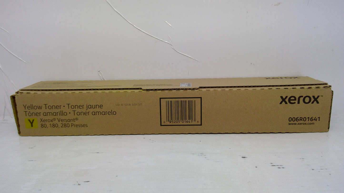 Xerox 006R01641 Yellow Toner Cartridge for Versant 80 180 280 (Metered)