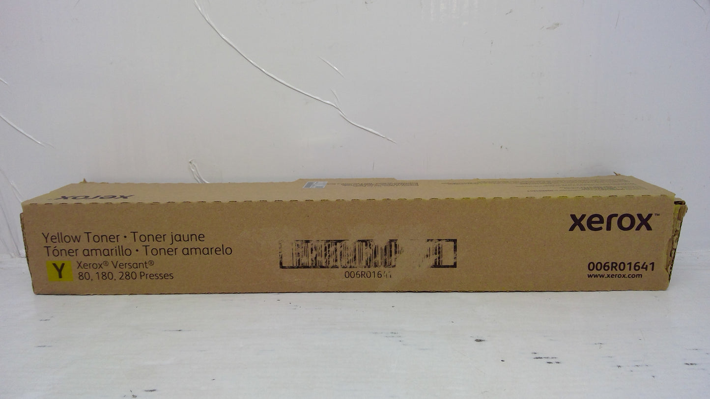 Xerox 006R01641 Yellow Toner Cartridge for Versant 80 180 280 (Metered)