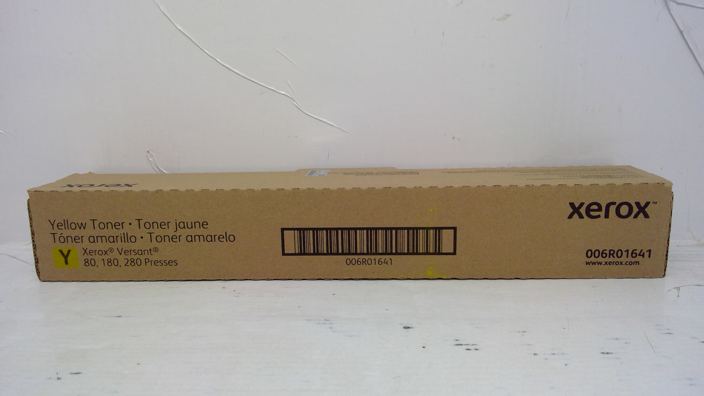 Xerox 006R01641 Yellow Toner Cartridge for Versant 80 180 280 (Metered)