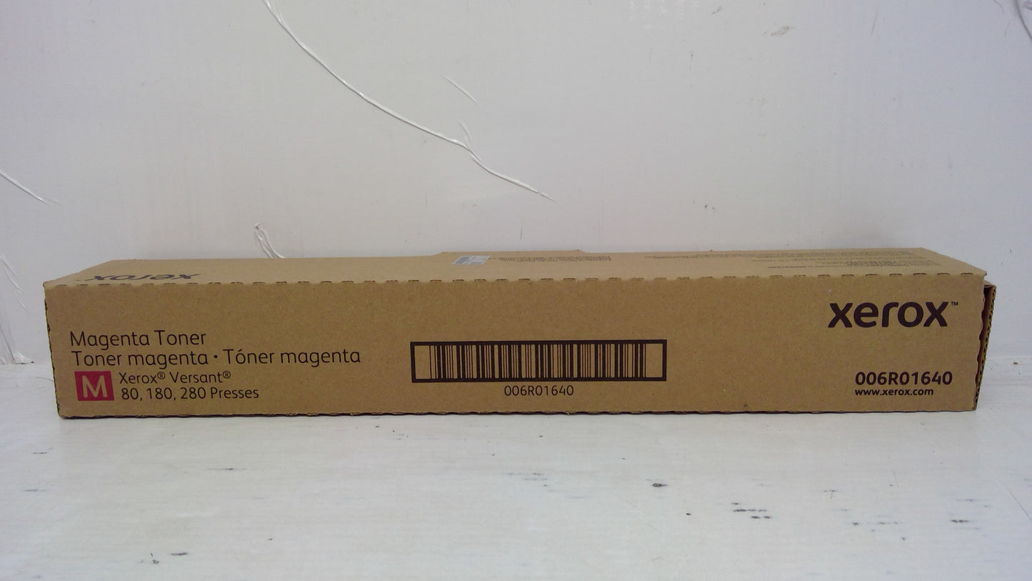 Xerox 006R01640 Magenta Toner Cartridge for Versant 80 180 280 (Metered)