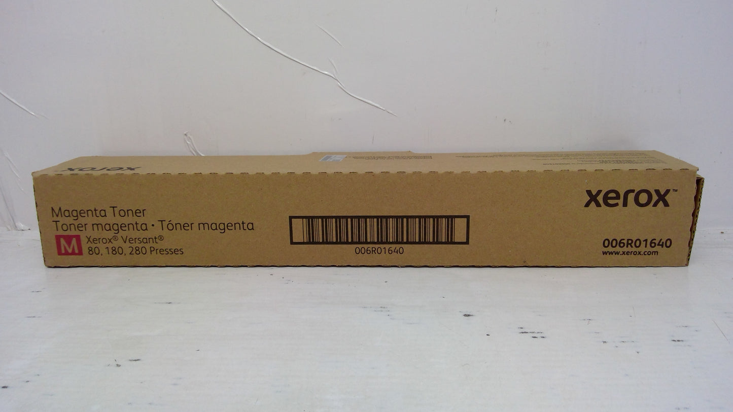 Xerox 006R01640 Magenta Toner Cartridge for Versant 80 180 280 (Metered)