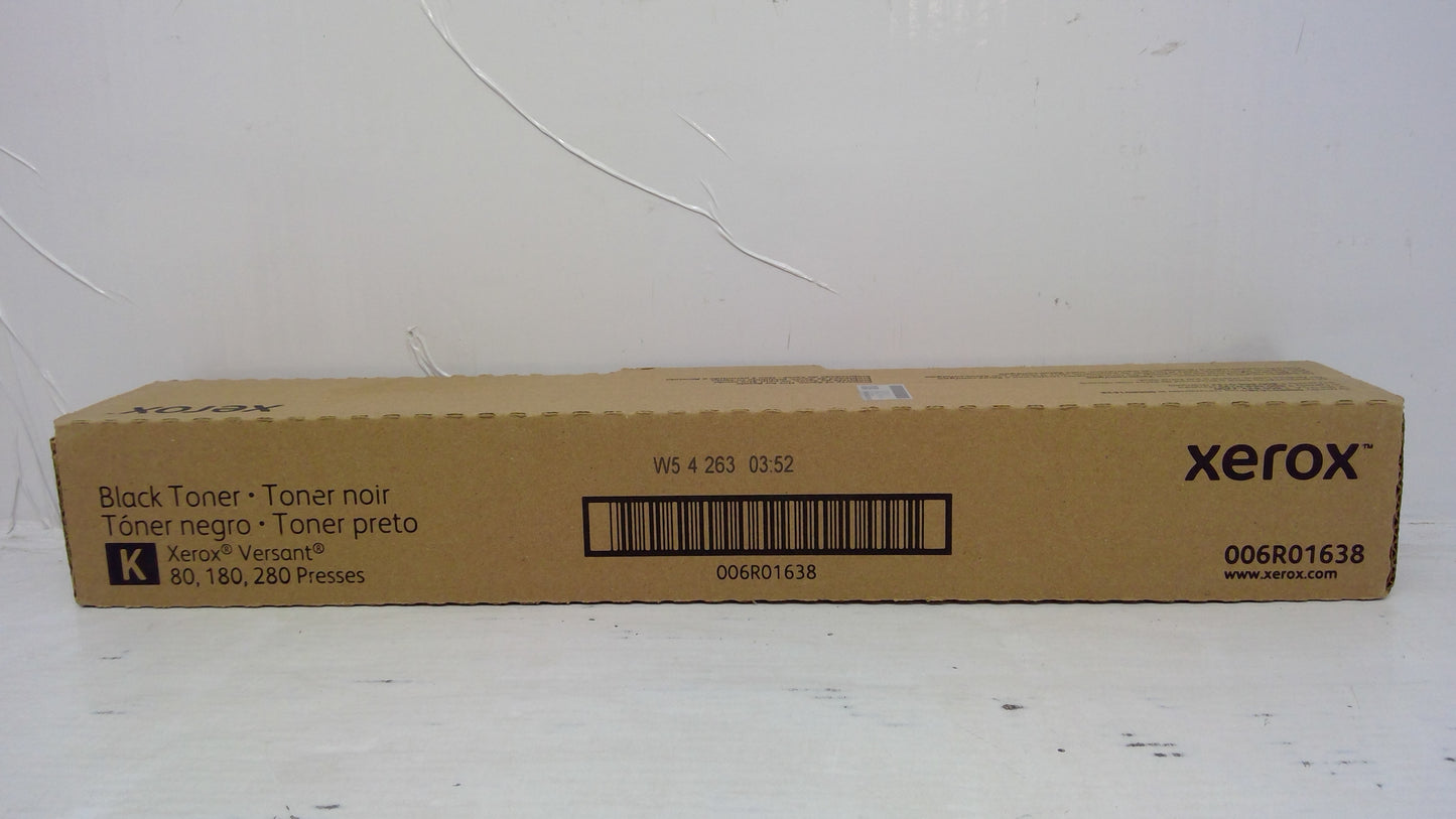 Xerox 006R01638 Black Toner Cartridge for Versant 80 180 280 (Metered)