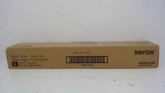 Xerox 006R01638 Black Toner Cartridge for Versant 80 180 280 (Metered)