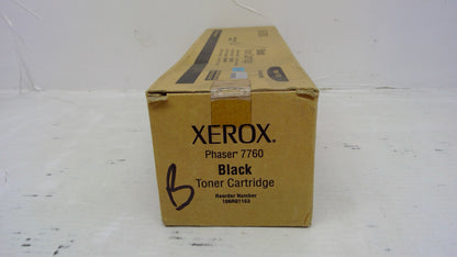 Xerox 106R01163 Black Toner Cartridge Genuine OEM for Phaser 7760
