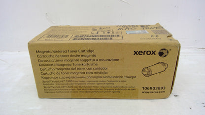 Xerox 106R03893 Magenta Toner Cartridge Genuine OEM for VersaLink C600 C605 (Metered)