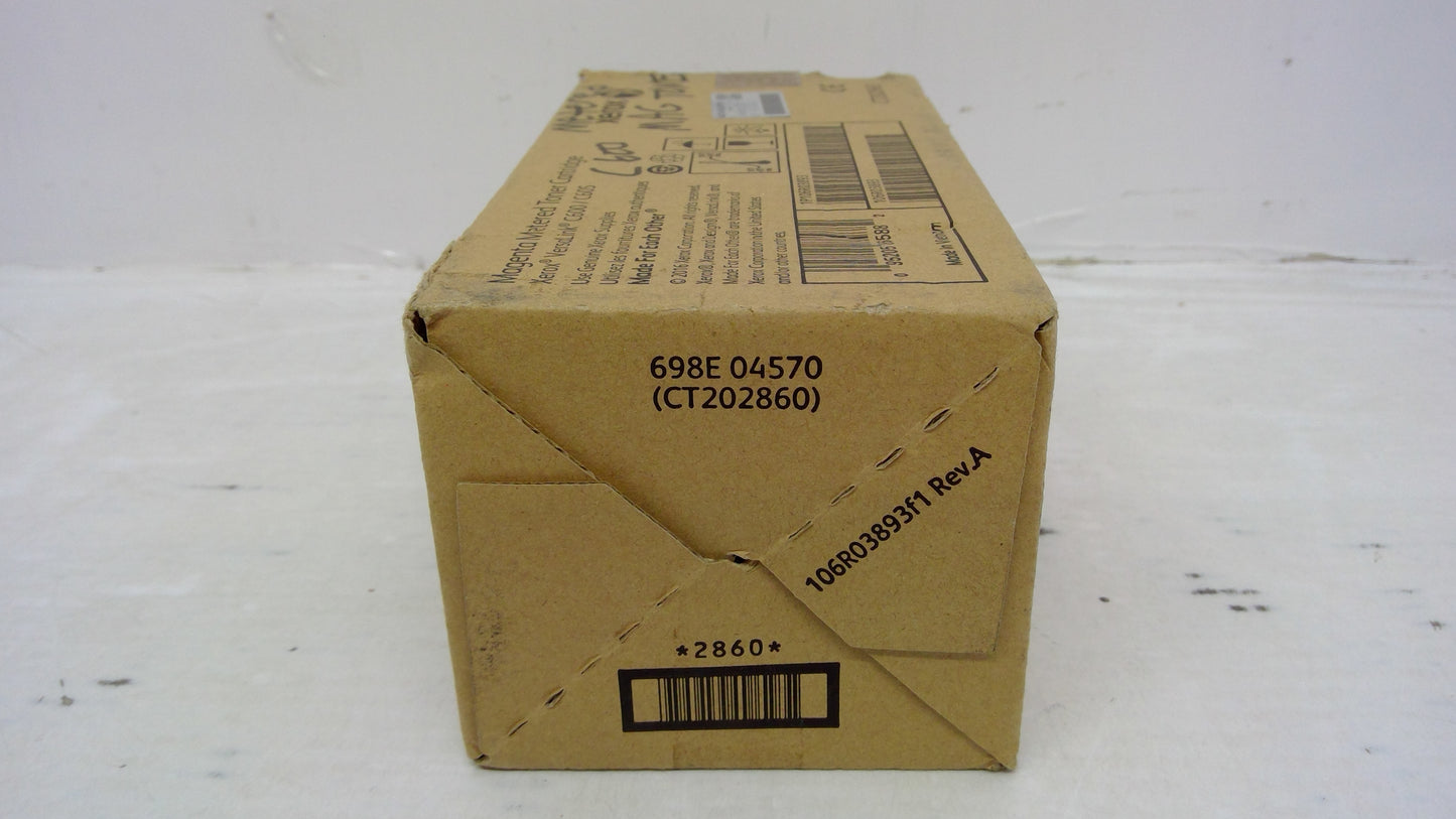 Xerox 106R03893 Magenta Toner Cartridge Genuine OEM for VersaLink C600 C605 (Metered)
