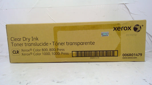 Xerox 006R01479 Clear Dry Ink Toner Cartridge for Color 800 1000 Press