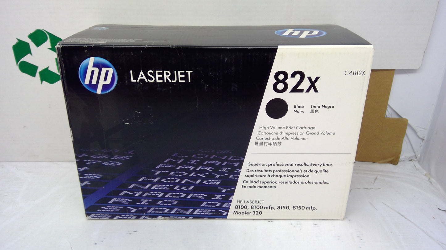 HP C4182X Black Toner Cartridge Genuine OEM for LaserJet 8100 8150 Mopier 320