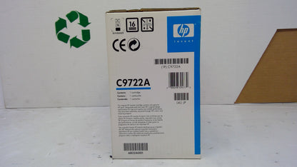 HP C9722A Yellow Toner Cartridge Genuine OEM for Color LaserJet 4600 4610 4650