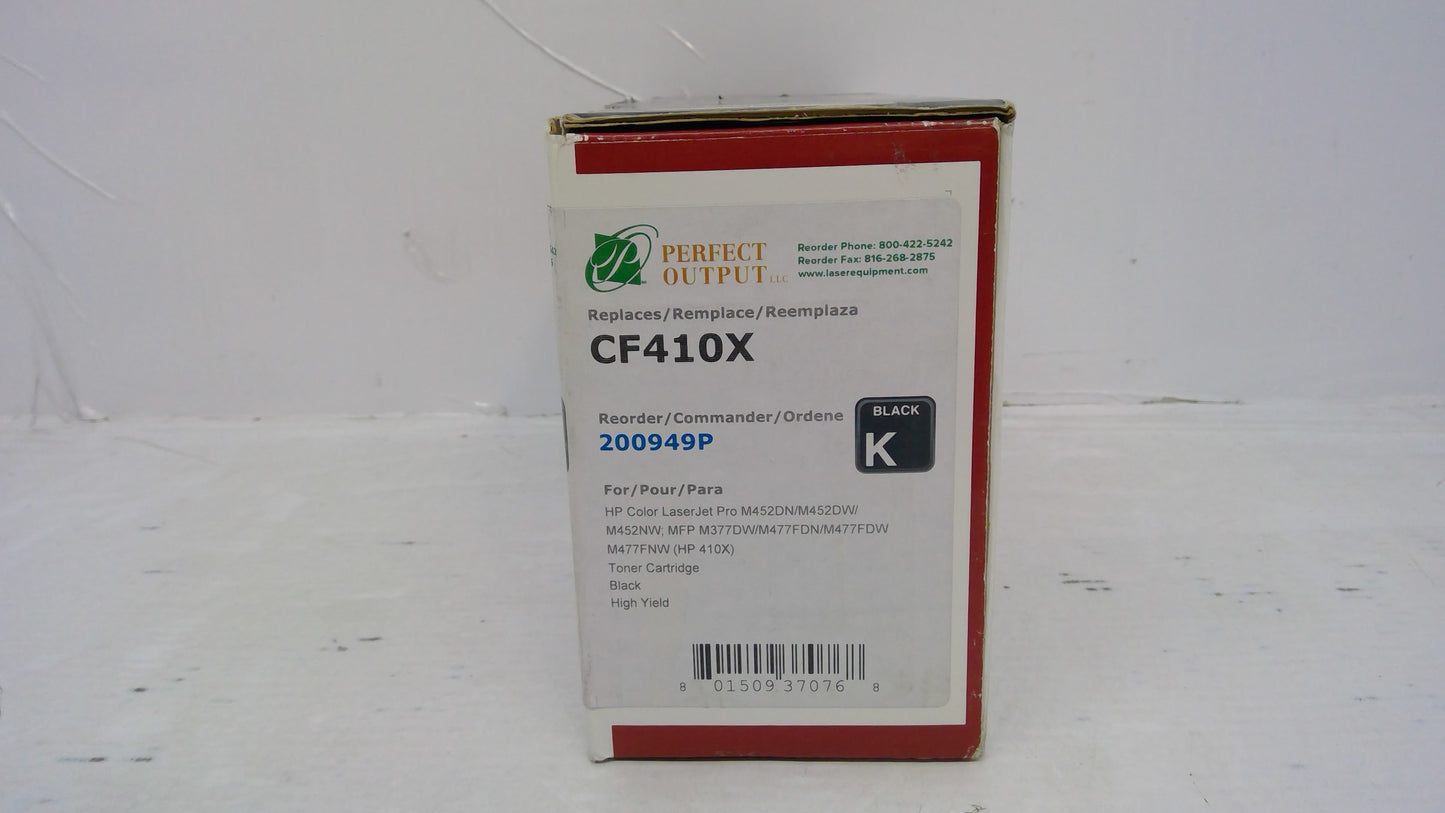 Compatible HP CF410X Black Toner Cartridge for LaserJet Pro M452 M477 | Clover