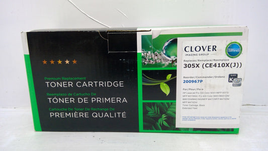 Compatible HP CE410X Black Toner Cartridge for LaserJet Pro M452 M477 | Clover