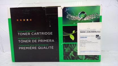 Compatible HP CE250X Black Toner Cartridge for Color LaserJet CM3530 CP3525 | Clover