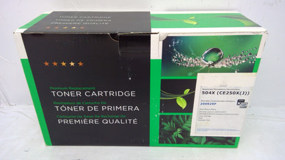 Compatible HP CE250X Black Toner Cartridge for Color LaserJet CM3530 CP3525 | Clover