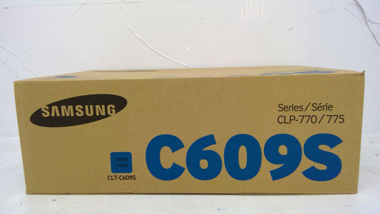 Samsung CLT-C609S Cyan Toner Cartridge Genuine OEM for CLP-770ND CLP-775ND