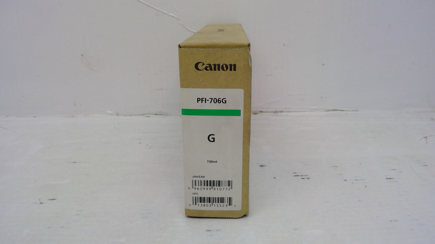 Canon PFI-706G Green Ink Tank (6688B001AA) for imagePROGRAF iPF8300 iPF8400 iPF9400