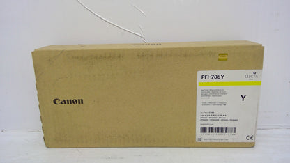 Canon PFI-706Y Yellow Ink Tank (6684B001AA) for imagePROGRAF iPF8300 iPF8400 iPF9400