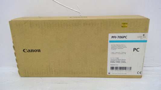 Canon PFI-706PC Photo Cyan Ink Tank (6685B001AA) for imagePROGRAF iPF8300 iPF8400 iPF9400