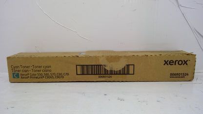 Xerox 006R01524 Cyan Toner Cartridge Genuine OEM for Color 550 560 570 C60 C70 PrimeLink C9065 C9070 (Clearance)