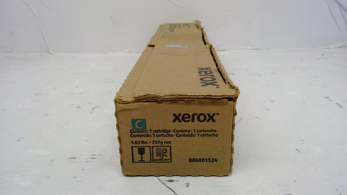 Xerox 006R01524 Cyan Toner Cartridge Genuine OEM for Color 550 560 570 C60 C70 PrimeLink C9065 C9070 (Clearance)