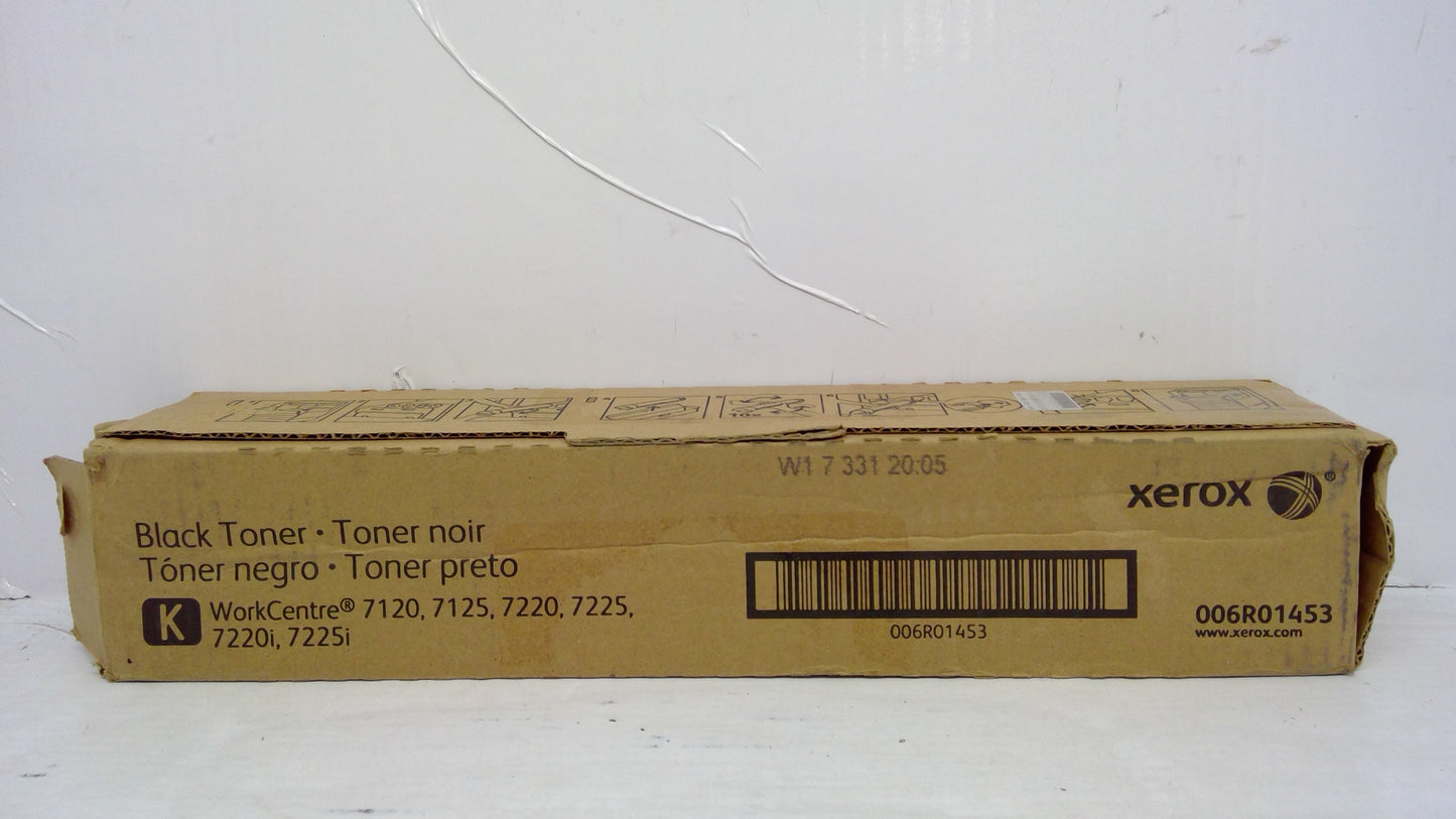 Xerox 006R01453 Black Toner Cartridge Genuine OEM for WorkCentre 7120 7125 7220 7225 7220i 7225i (Clearance)
