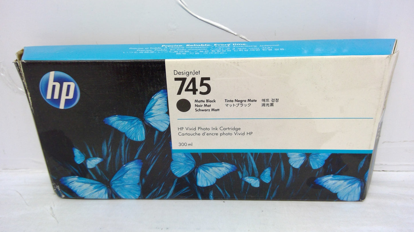 Genuine HP F9K05A (745) Matte Black Ink Cartridge *EXPIRED JAN 2024*