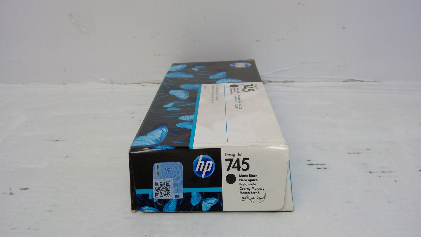 Genuine HP F9K05A (745) Matte Black Ink Cartridge *EXPIRED JAN 2024*