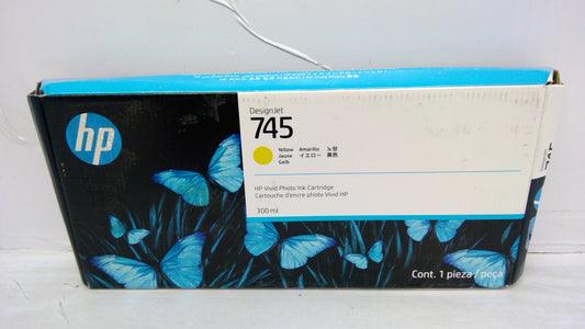 Genuine HP F9K02A (745) Yellow Ink Cartridge *EXPIRED MAR 2025*