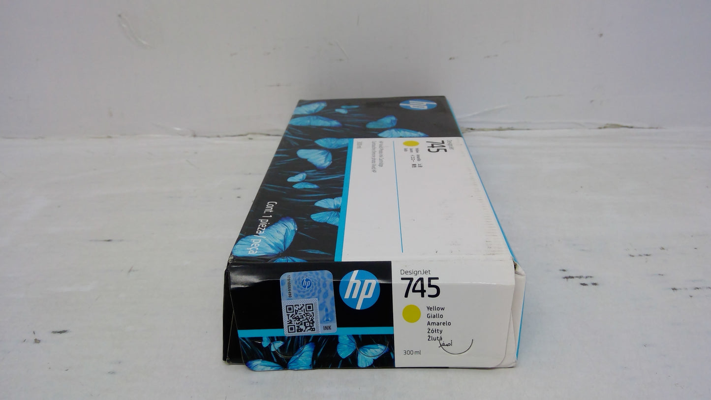 Genuine HP F9K02A (745) Yellow Ink Cartridge *EXPIRED MAR 2025*
