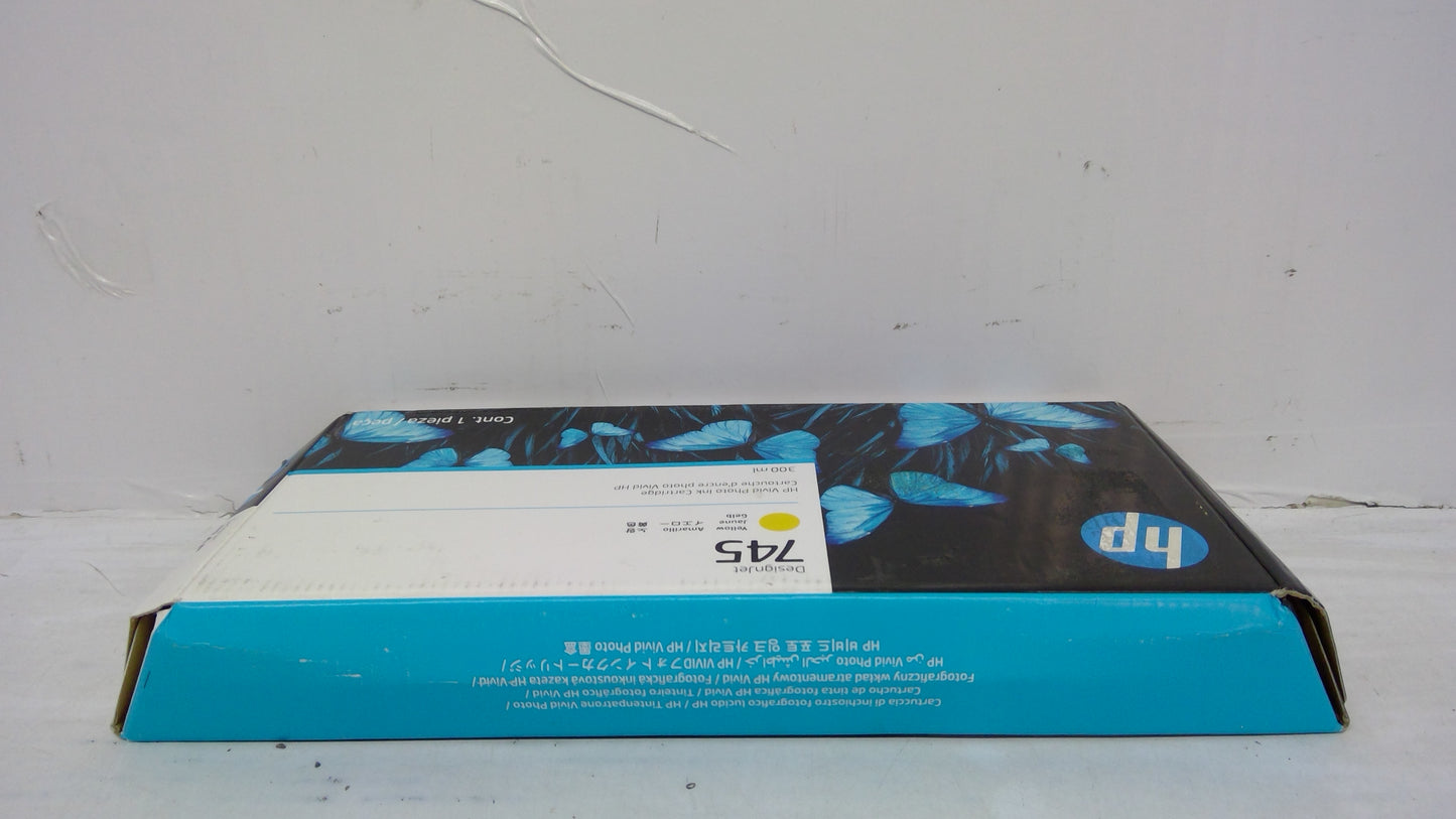 Genuine HP F9K02A (745) Yellow Ink Cartridge *EXPIRED MAR 2025*