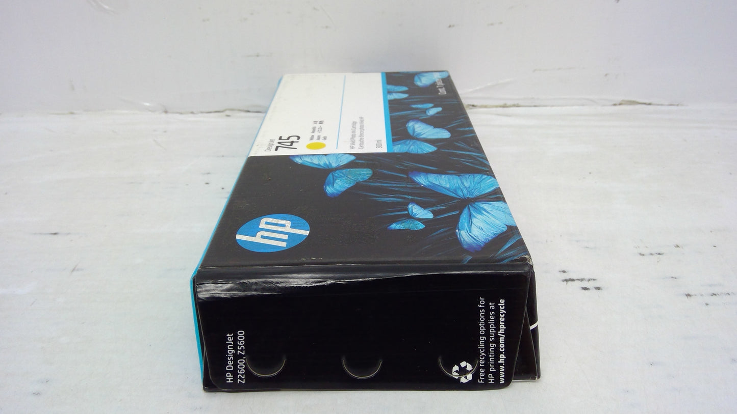 Genuine HP F9K02A (745) Yellow Ink Cartridge *EXPIRED MAR 2025*