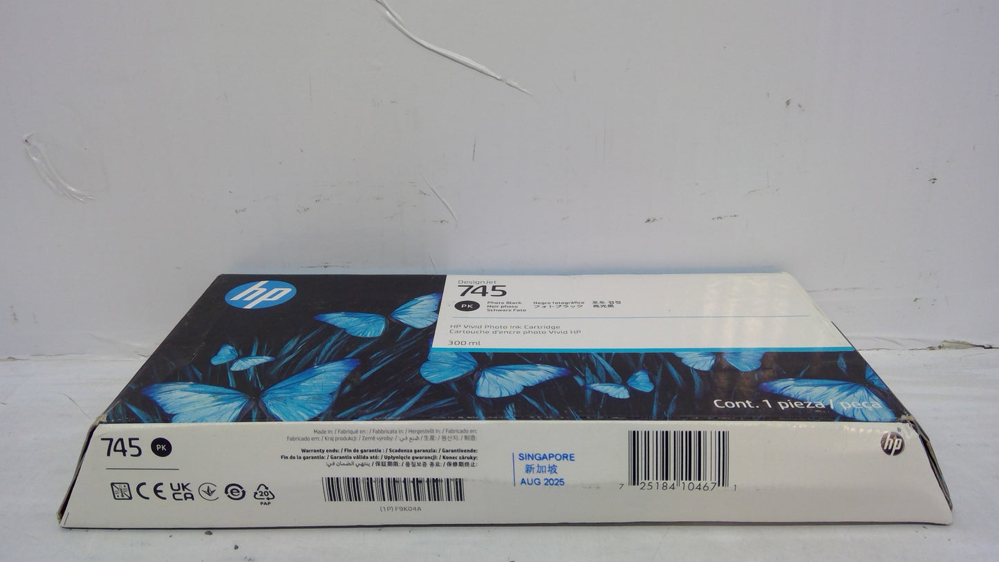 Genuine HP F9K04A (745) Photo Black Ink Cartridge *EXPIRED AUG 2025*
