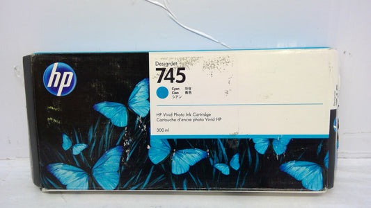 Genuine HP DesignJet F9K03A (745) Cyan Ink Cartridge *EXPIRED F9K03A*