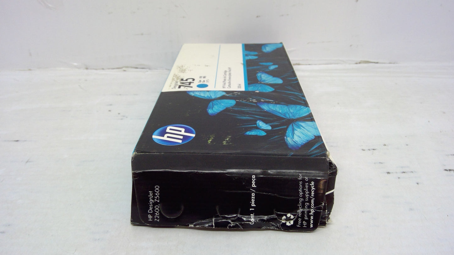 Genuine HP DesignJet F9K03A (745) Cyan Ink Cartridge *EXPIRED F9K03A*