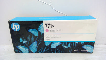 Genuine HP DesignJet B6Y19A (771A) Light Magenta Ink Cartridge