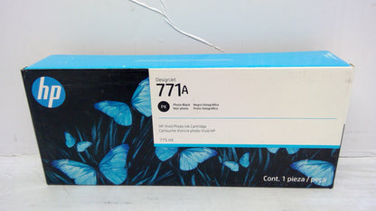 Genuine HP DesignJet 771A (B6Y21A) Photo Black Ink Cartridge