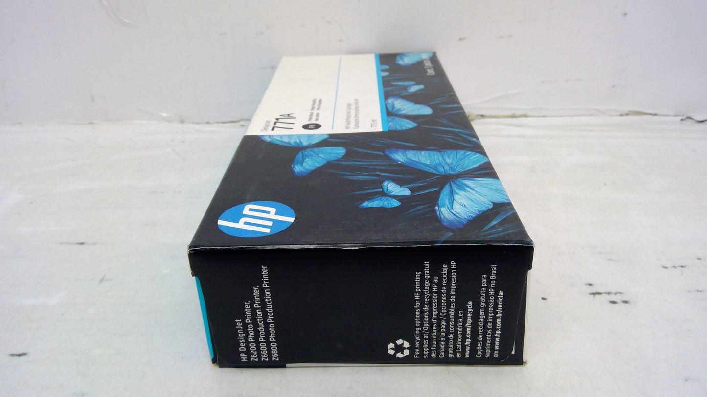 Genuine HP DesignJet 771A (B6Y21A) Photo Black Ink Cartridge