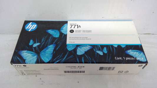 Genuine HP DesignJet 771A (B6Y21A) Photo Black Ink Cartridge