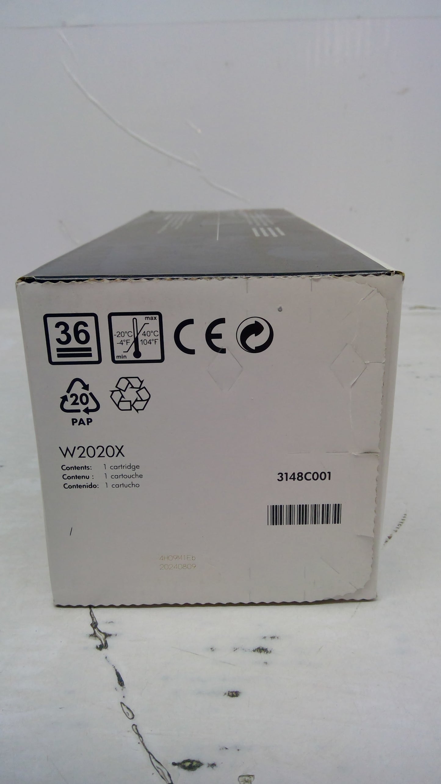 Genuine HP W2020X (414X) Black Toner Cartridge *OPEN BOX*
