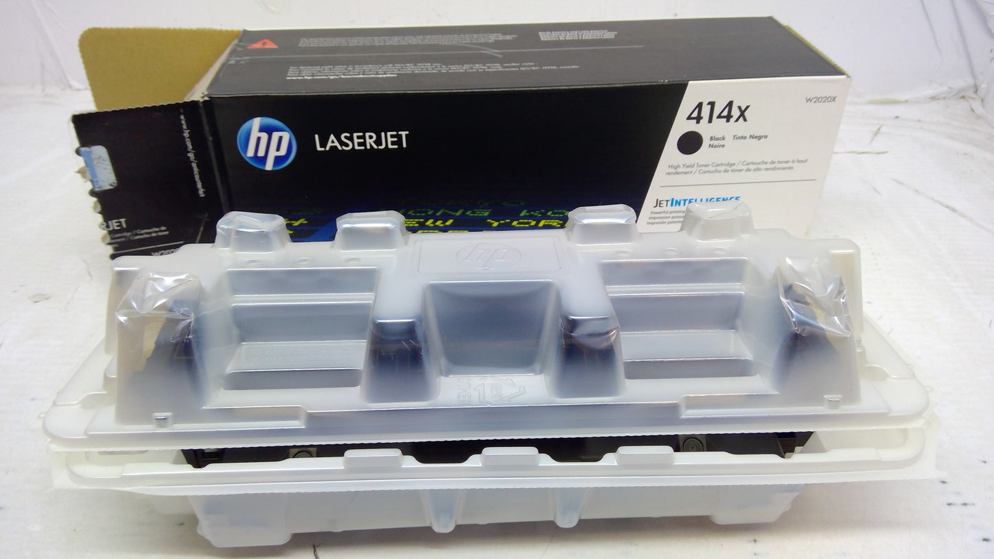Genuine HP W2020X (414X) Black Toner Cartridge *OPEN BOX*