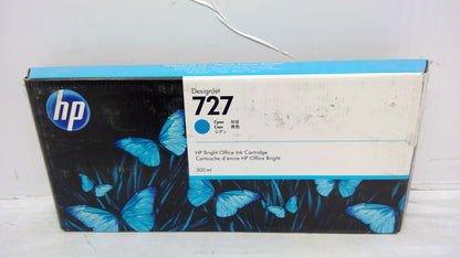 Genuine HP F9J76A (727) Cyan Ink Cartridge *EXPIRED AUG 2025*