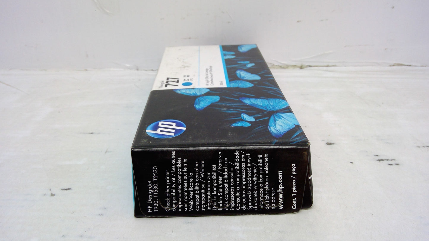 Genuine HP F9J76A (727) Cyan Ink Cartridge *EXPIRED AUG 2025*