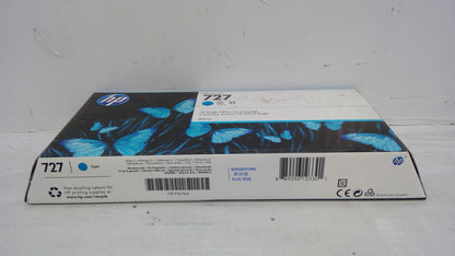 Genuine HP F9J76A (727) Cyan Ink Cartridge *EXPIRED AUG 2025*