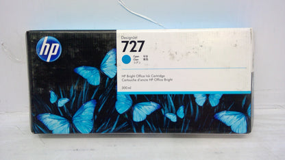 Genuine HP F9J76A (727) Cyan Ink Cartridge *EXPIRED AUG 2025*