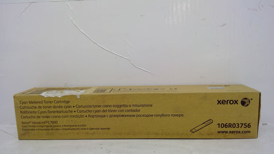 Genuine Xerox 106R03756/106R3756 *METERED* Cyan Toner for VersaLink C7000
