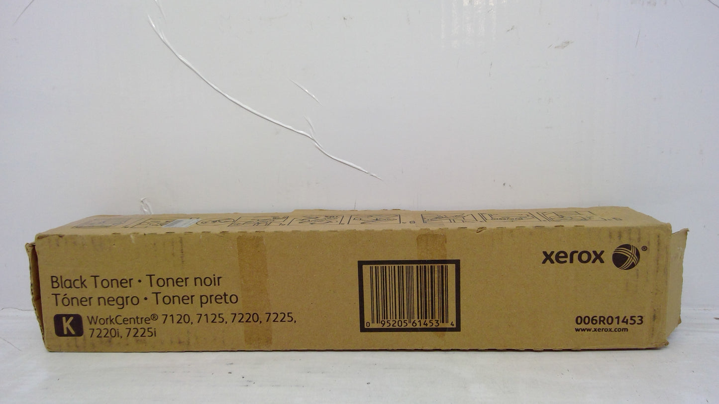 Genuine Xerox 006R01453/6R1453 METERED Black Toner *OPEN BOX* for WorkCentre 7120/7125/7220