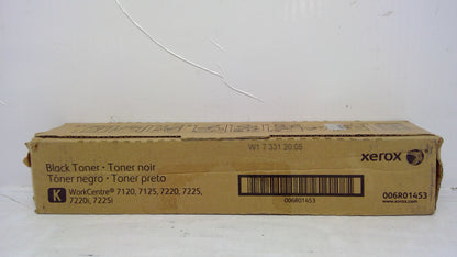 Genuine Xerox 006R01453/6R1453 METERED Black Toner *OPEN BOX* for WorkCentre 7120/7125/7220